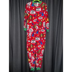 Ugly Christmas Sweater Onesie Size XS Elf